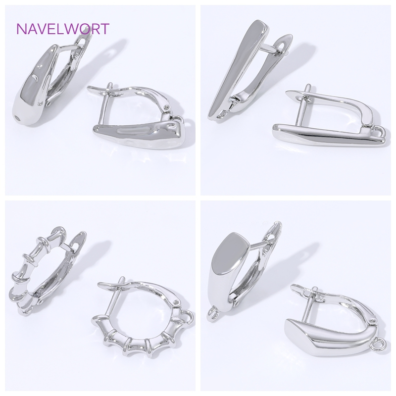 Jewelry Making Kit - 18K ゴールドメッキの滑らかなイヤリングフック、イヤリング作成用のイヤーワイヤーファスナー、真鍮製イヤーワイヤーフック、DIY ジュエリー作成用品