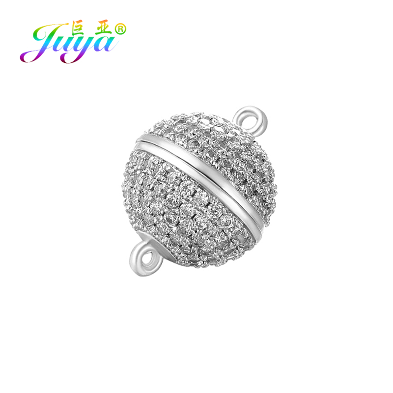 Jewelry Making Kit For Adults - Juya-女性のための手作りのビーズジュエリーの発見、磁気クラスプとフック、クリスタルパール、ブレスレットとネックレス作り、強力、4サイズ