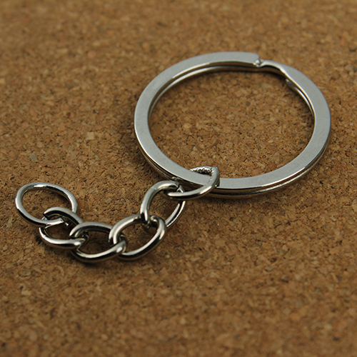 Jewelry Making Jump Rings - 5/20セット/ロット メタルキーリング キーチェーン ラウンドスプリットキーリング ジャンプリング付き キーホルダーペンダント