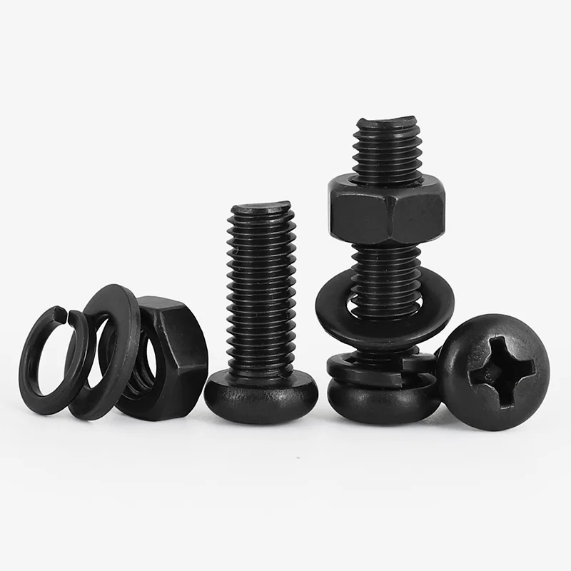 M3 M4 M5 M6 M8 黒染め304ステンレス鋼 プラ - Head Pin Assorted のレビューと価格