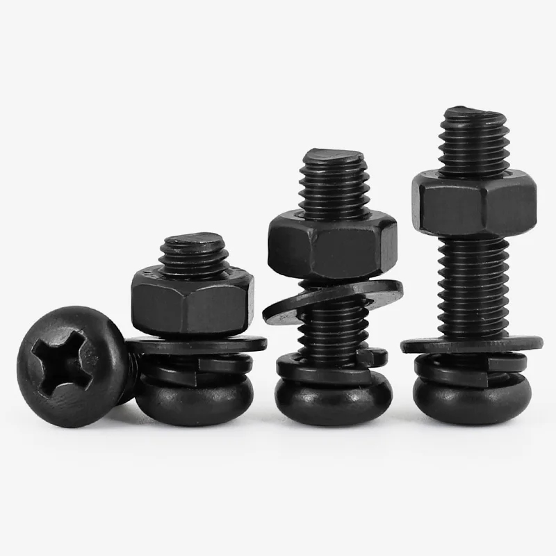 M3 M4 M5 M6 M8 黒染め304ステンレス鋼 プラ - Head Pin Assorted のレビューと価格