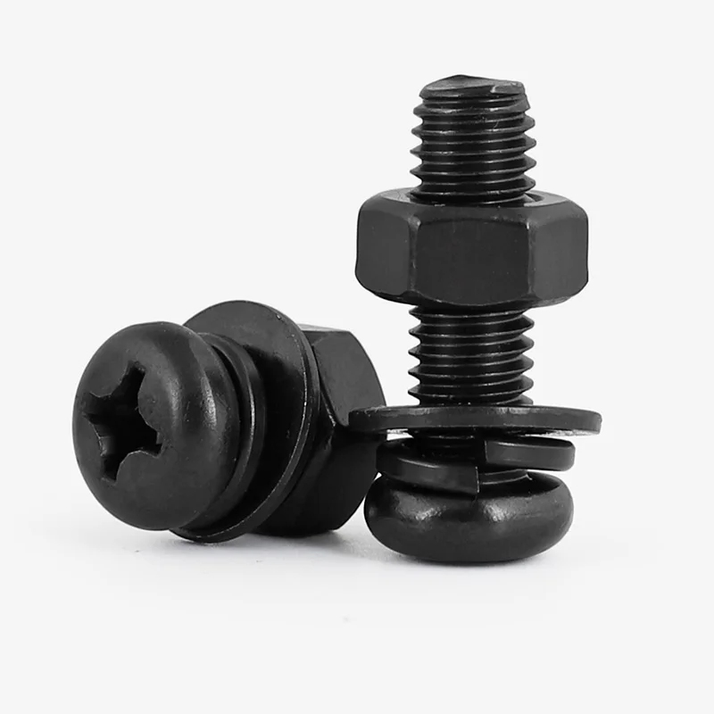 M3 M4 M5 M6 M8 黒染め304ステンレス鋼 プラ - Head Pin Assorted のレビューと価格