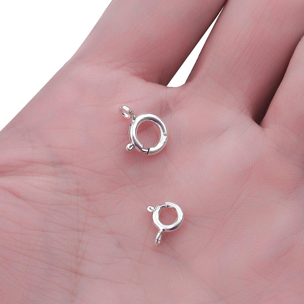 925スターリングシルバー6ミリメートル-4個8ミリメートル - Jewelry Making Jump Rings のレビューと価格