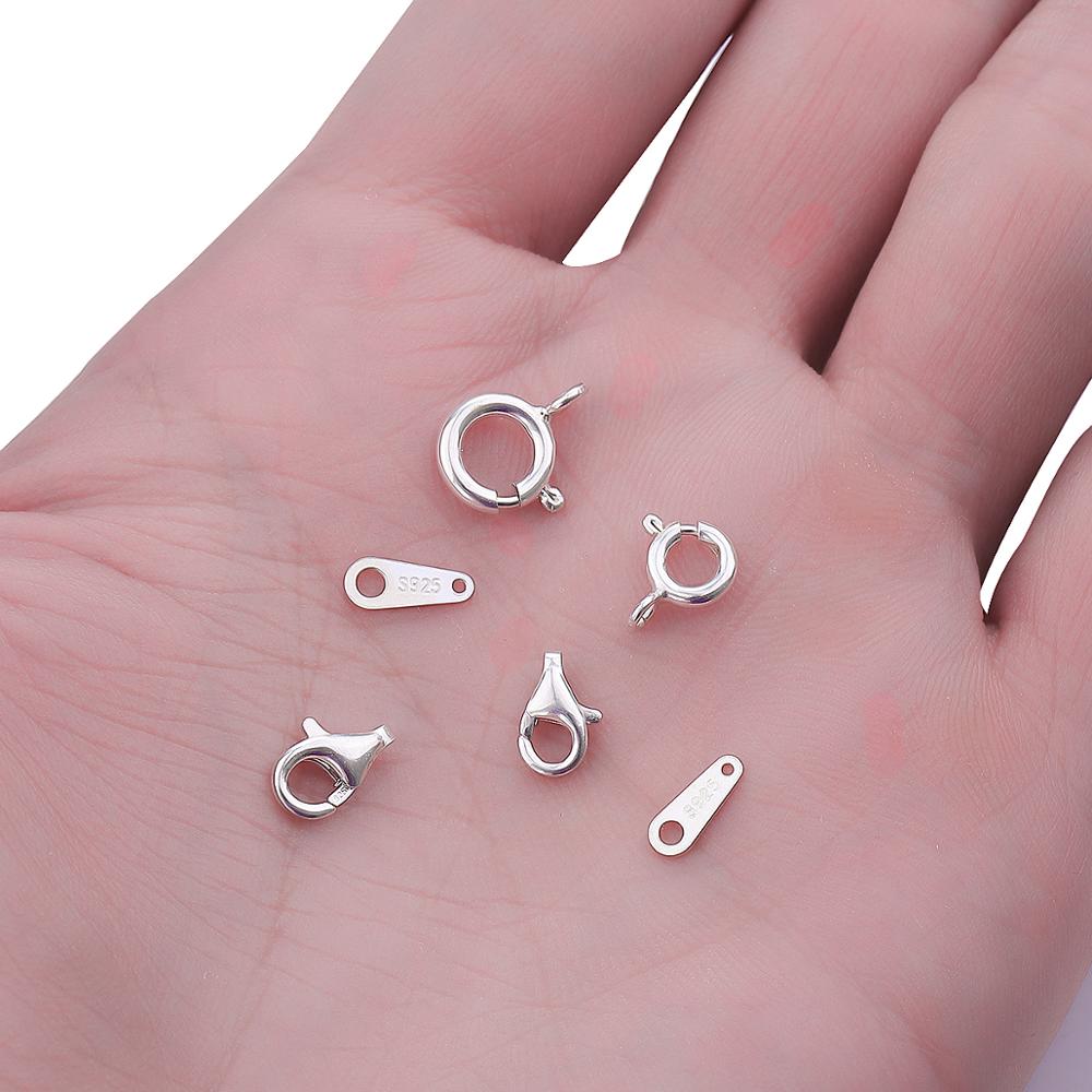 925スターリングシルバー6ミリメートル-4個8ミリメートル - Jewelry Making Jump Rings のレビューと価格