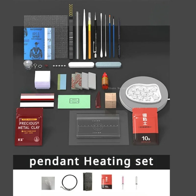 999 スターリングシルバー粘土ジュエリー作成材料バッグ D - Jewelry Making Tool Kit のレビューと価格
