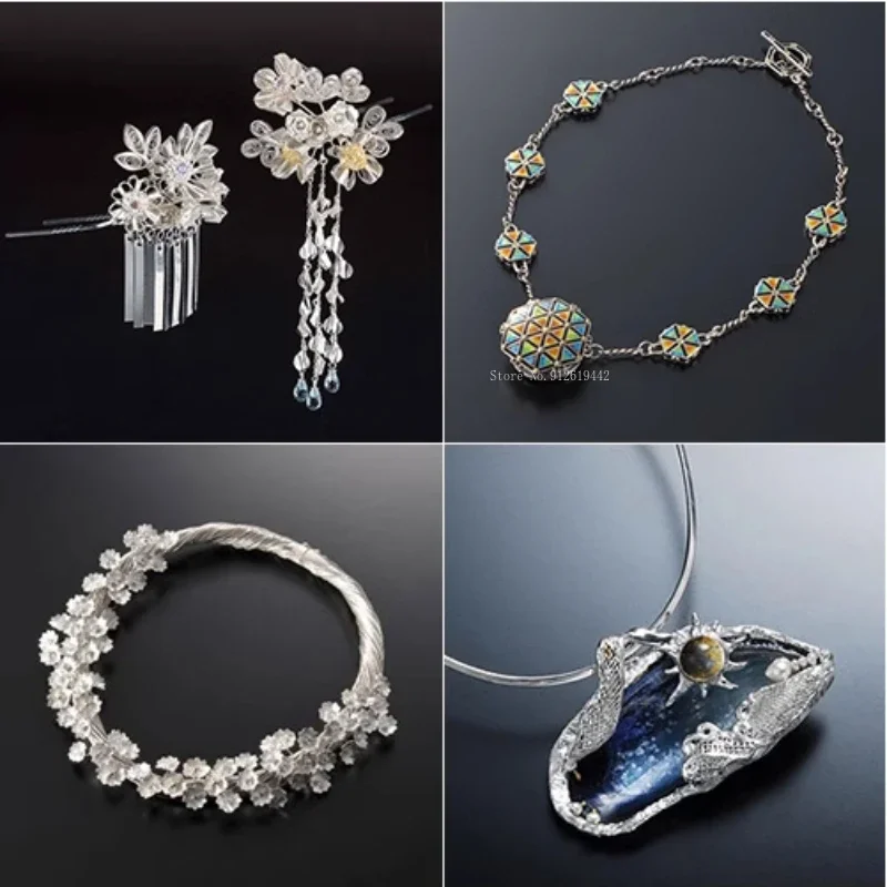 999 スターリングシルバー粘土ジュエリー作成材料バッグ D - Jewelry Making Tool Kit のレビューと価格