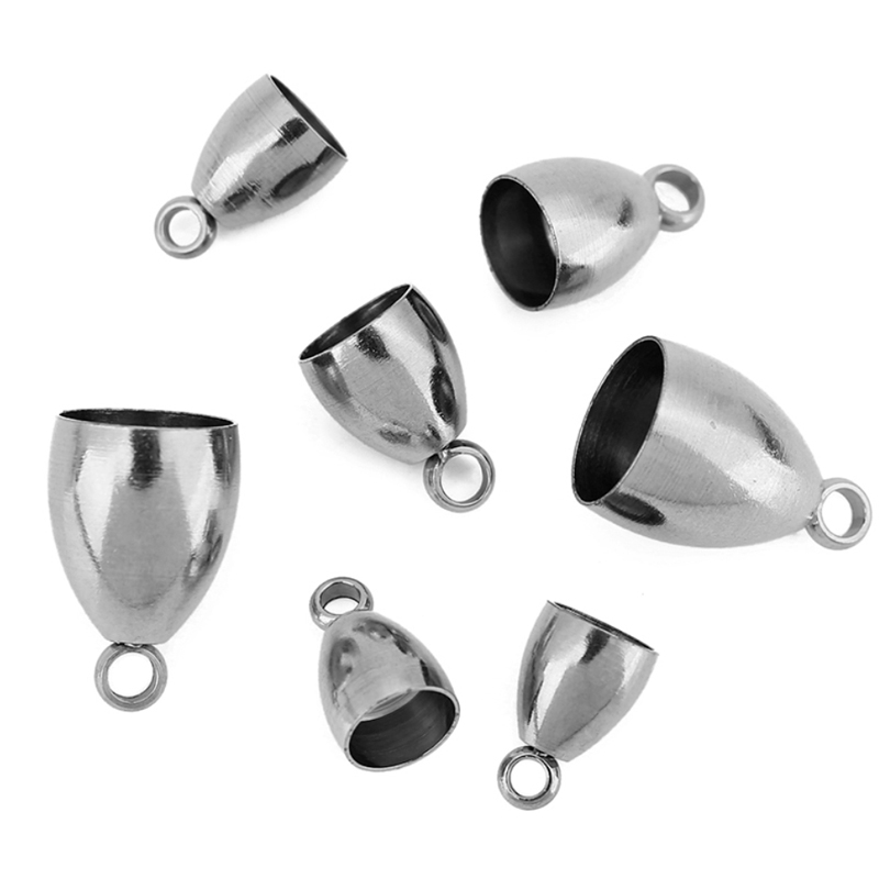 10個入りPVD加工ステンレス製留め金具、革紐用フック（5、 - Jewelry Making Kit For Adults のレビューと価格