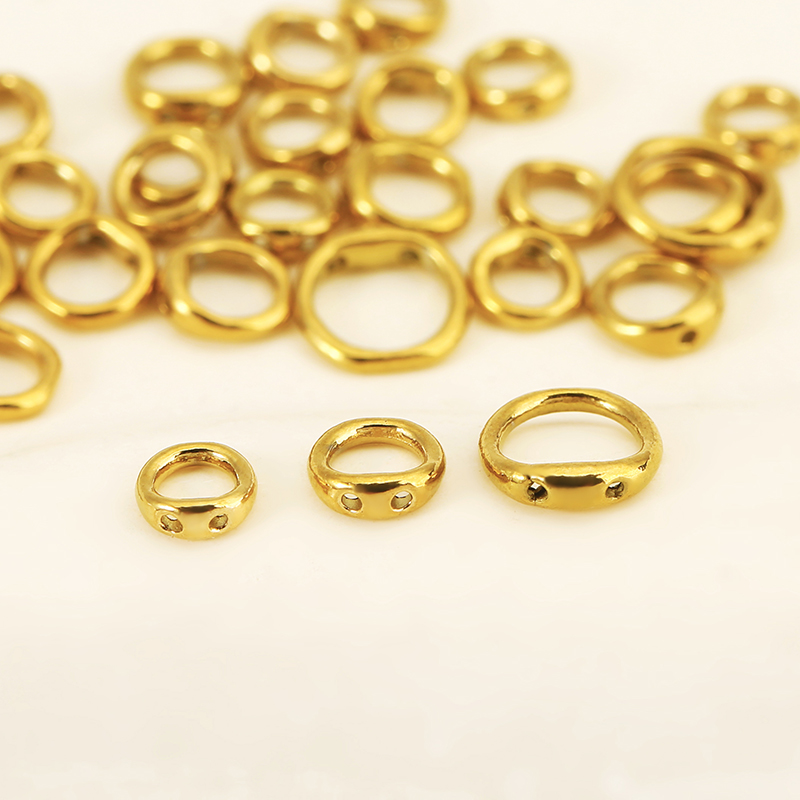 30個入り 5/6/8mm ステンレス製ビーズ用アクセサリー - Jewelry Making Equipment のレビューと価格