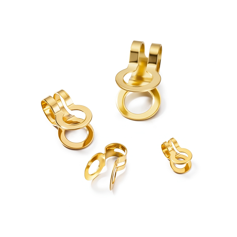 30個入り 鉄製ダブルループボールチェーンコネクタークラスプ - Jewelry Making Knots For Clasps のレビューと価格