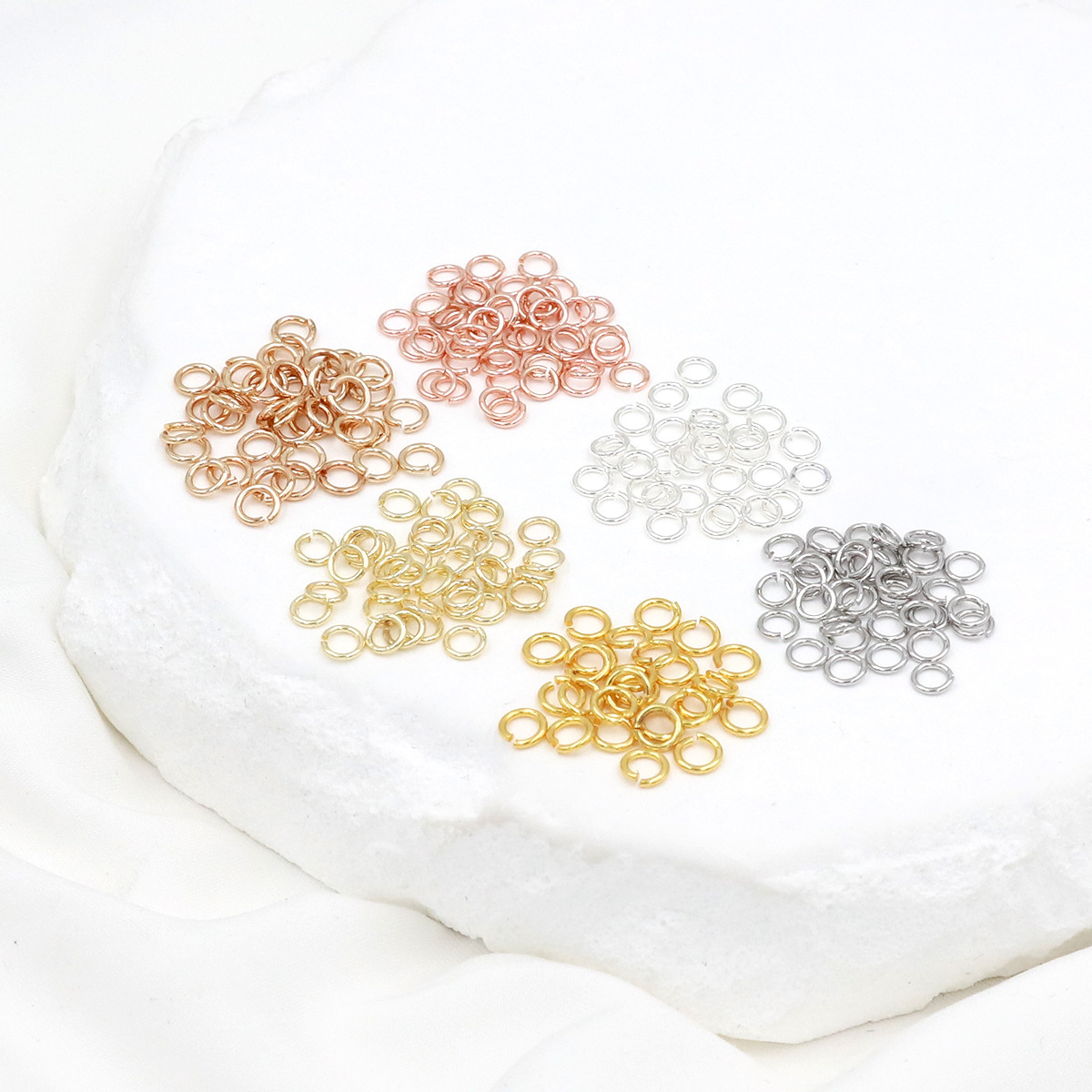 50-100 個/ロット 3-10 ミリメートル 925 シ - Jewelry Making Jump Rings のレビューと価格
