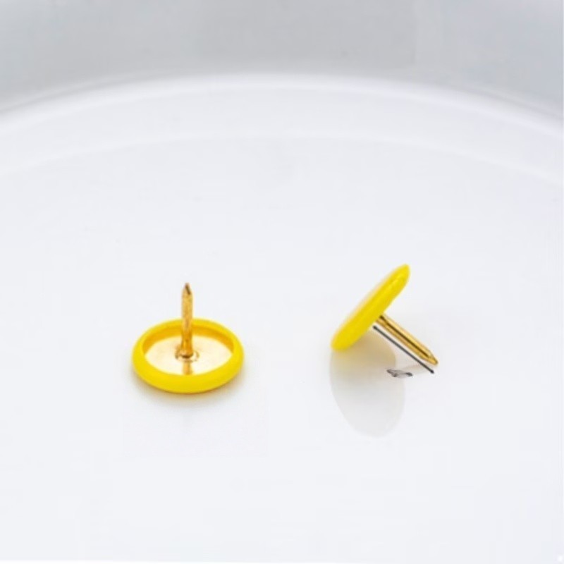116個の丸頭プッシュピン、ランダムカラーアソート、カレンダ - Head Pin Assorted のレビューと価格