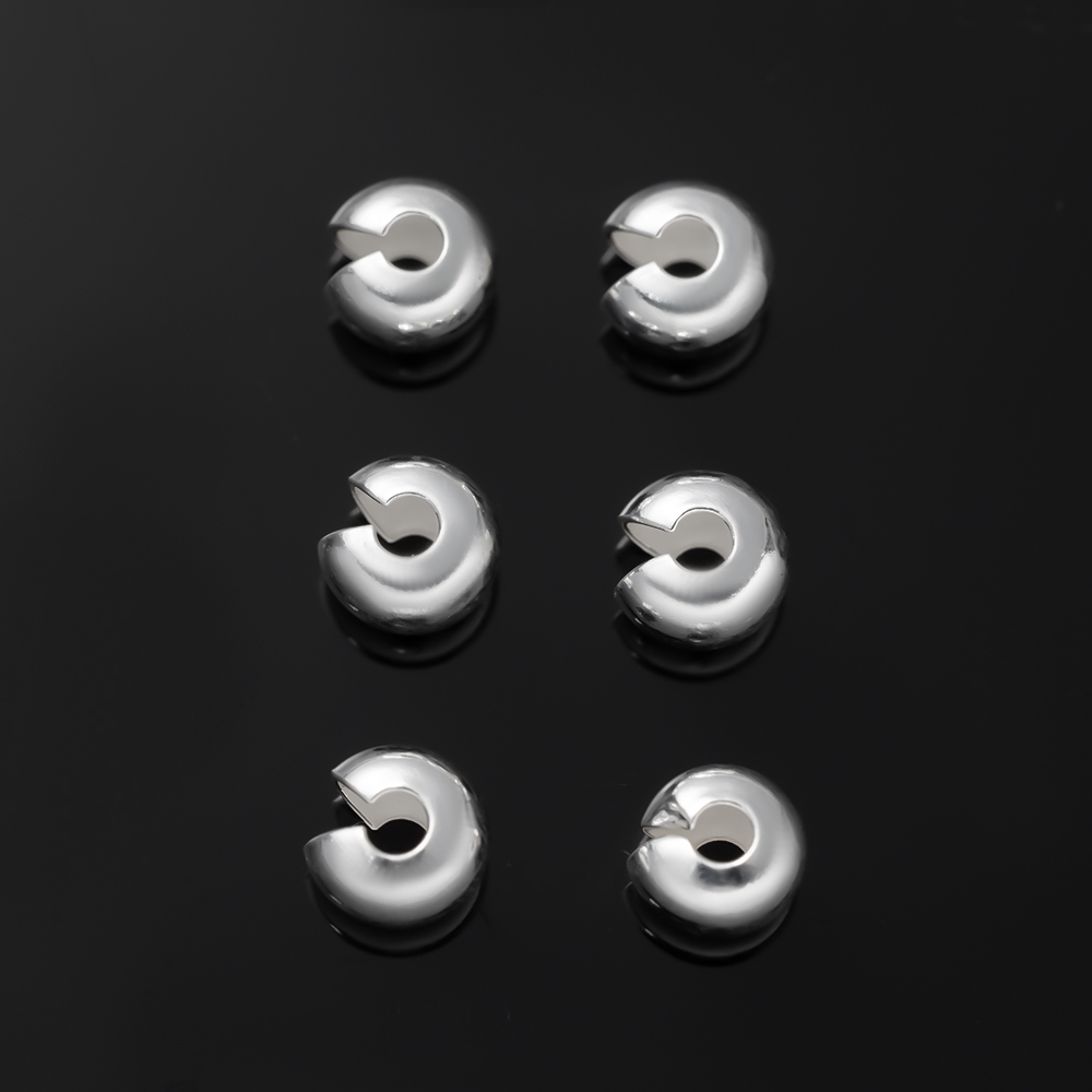 10 個 925 スターリングシルバーオープンラウンドファス - Jewelry Making Knots For Clasps のレビューと価格