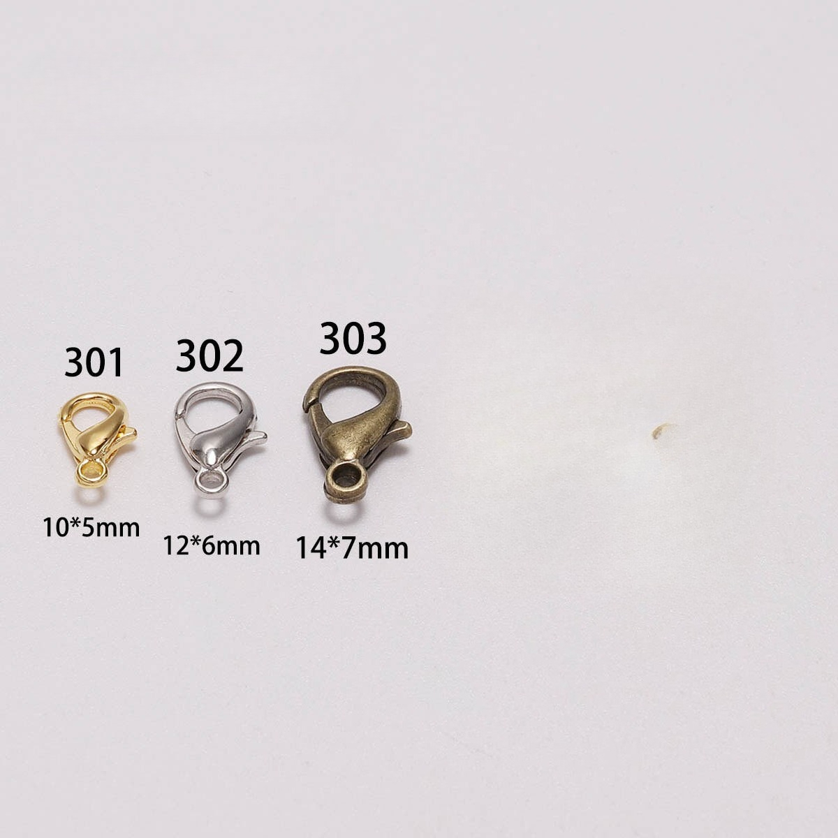 100個入り 9mm 12mm 14mm 亜鉛合金ロブスター - Jewelry Making Kit For Adults のレビューと価格