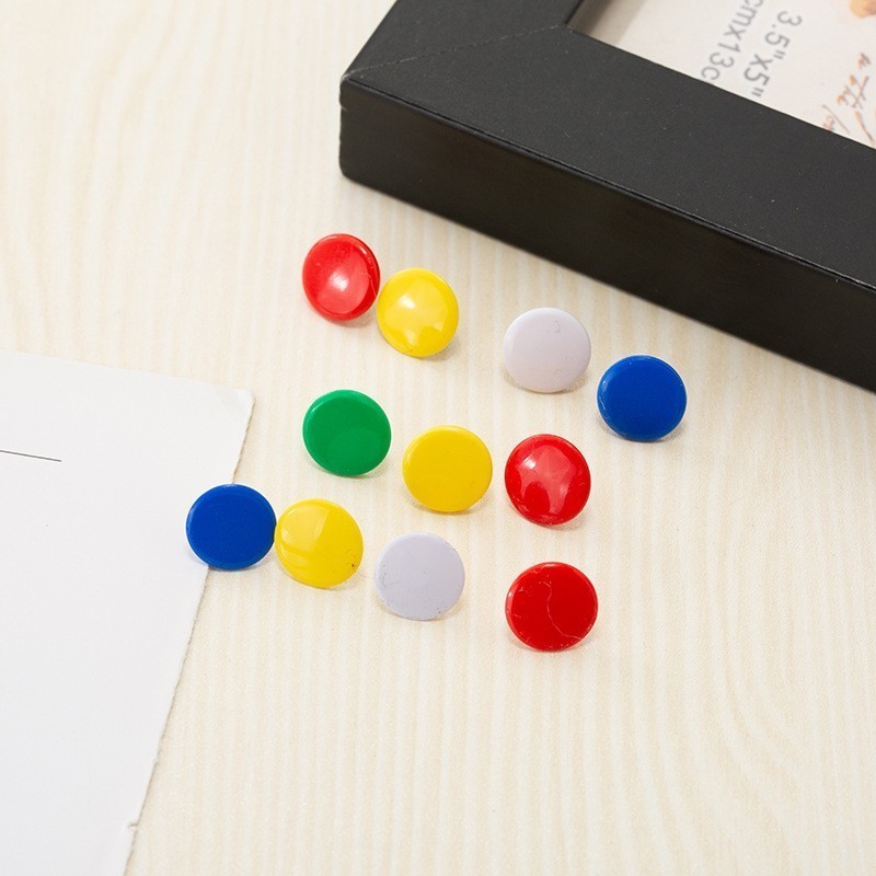 118個の丸頭プッシュピン、ランダムカラーアソート、ソフトコ - Head Pin Assorted のレビューと価格