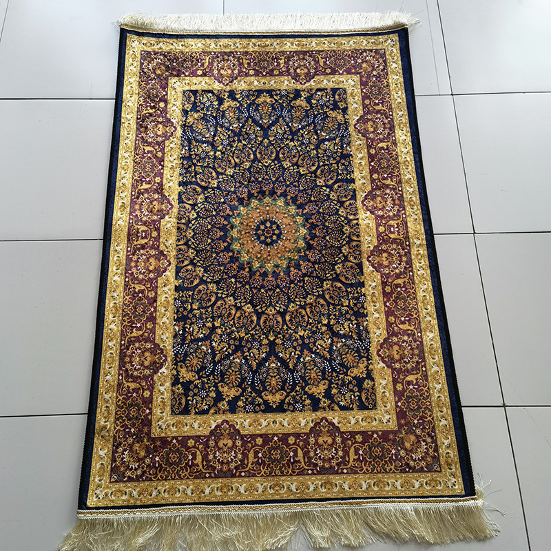 イスラム教徒用礼拝マットセット、礼拝用絨毯、数珠、携帯用、家 - Bead Mat Velvet のレビューと価格
