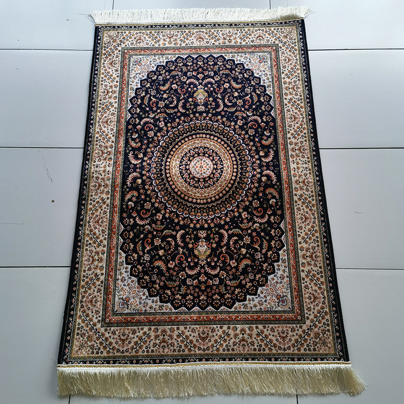 イスラム教徒用礼拝マットセット、礼拝用絨毯、数珠、携帯用、家 - Bead Mat Velvet のレビューと価格