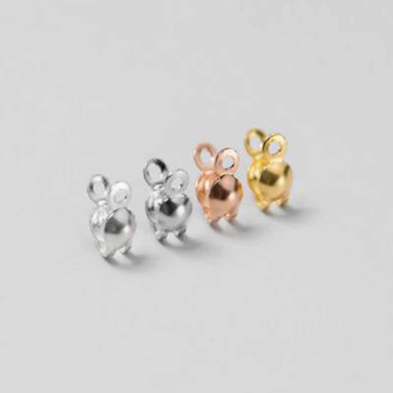 4個入り 本物の純銀925製 クロージャーエンドビーズ クラ - Jewelry Making Kit For Adults のレビューと価格