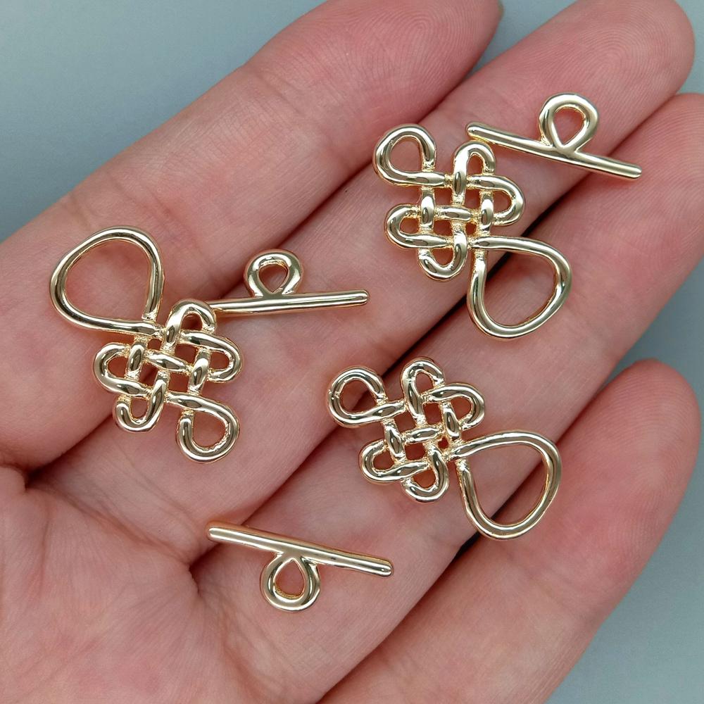 ジュエリー作りのための10セット,ユニークなバックル留めのク - Jewelry Making Knots For Clasps のレビューと価格