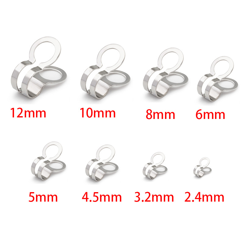 50 個ステンレス鋼ボールチェーンコネクタクラスプクリップ先 - Jewelry Making Knots For Clasps のレビューと価格
