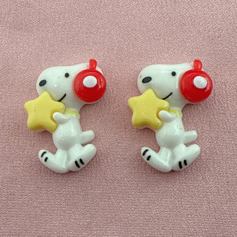 10個入り樹脂製のかわいい小さな犬のペンダント、DIYジュエ - Jewelry Making Birthday Party のレビューと価格