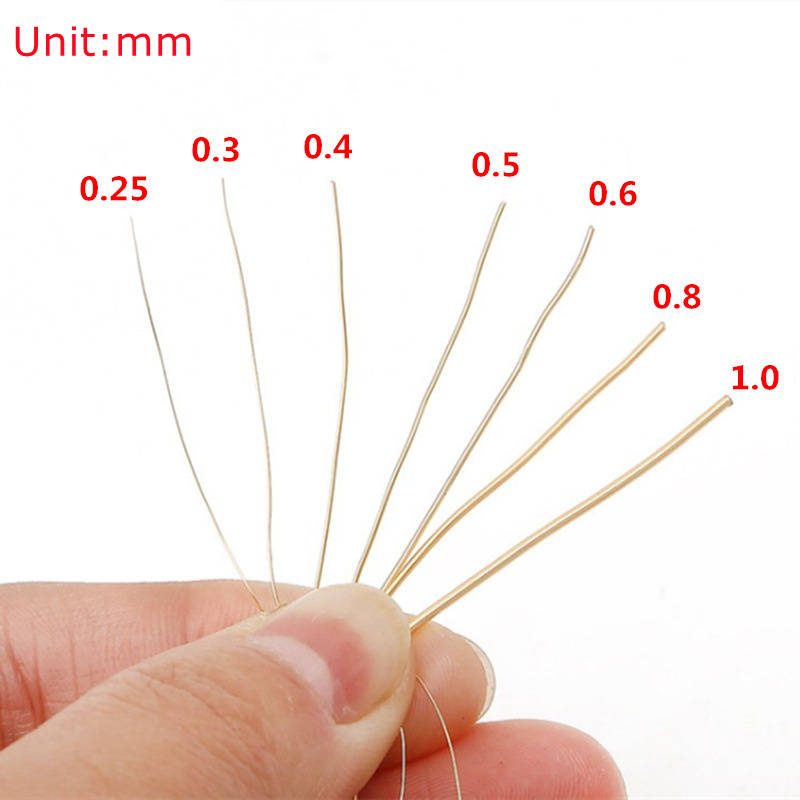1ロール シルバー銅線 0.3/0.4/0.5/0.6/0. - Jewelry Making Equipment のレビューと価格