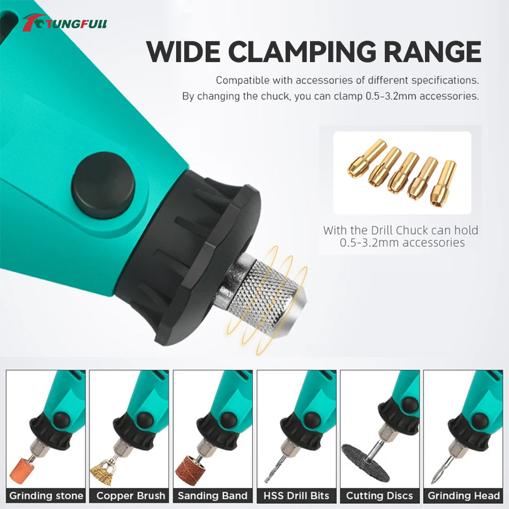 TUNGFULL ロータリーツールキット 複数のアクセサリー - Jewelry Making Tool Kit のレビューと価格