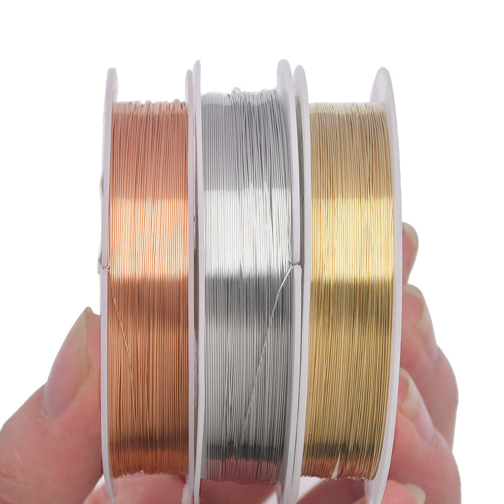 0.2-1mm ジュエリーワイヤー、クラフトワイヤー、変色し - Jewelry Making Equipment のレビューと価格