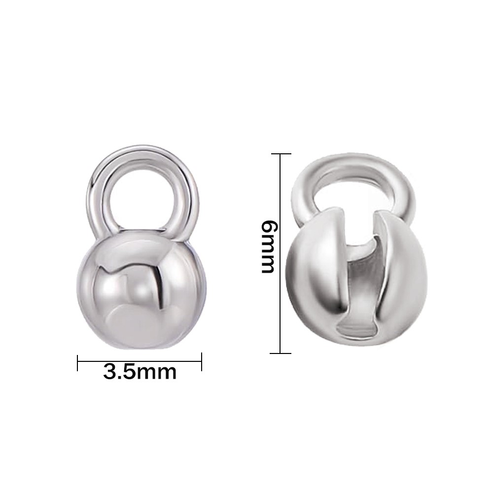 10個入り 本物の18K金メッキ クリンプエンド ラウンド真 - Jewelry Making Knots For Clasps のレビューと価格