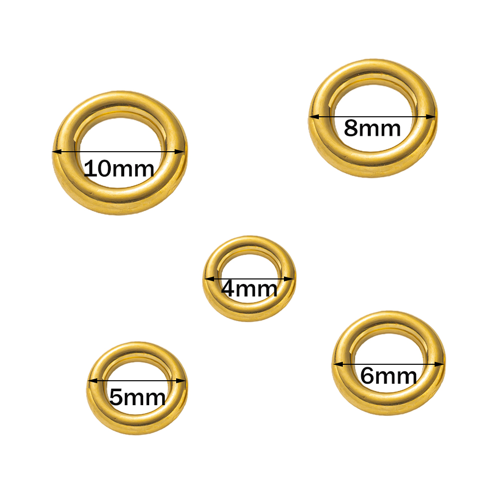 20個入り ステンレス製 はんだ付け丸型閉じ型ジャンプリング - Jewelry Making Jump Rings のレビューと価格