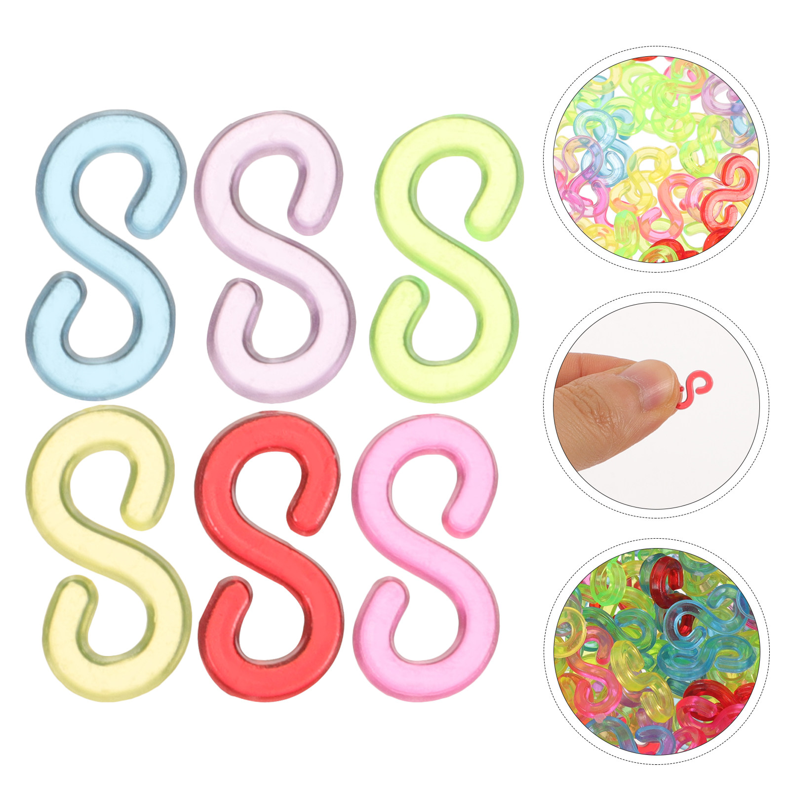 1000個入り ゴムバンドブレスレットアクセサリー Sクリッ - Jewelry Making Tool Kit のレビューと価格