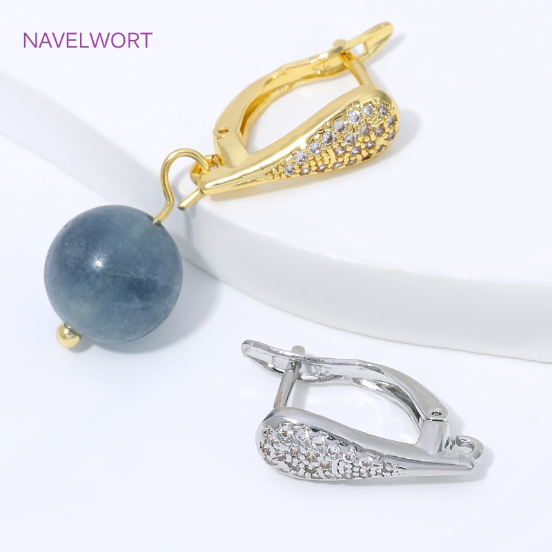 18K金メッキ扇形フラワーイヤワイヤーイヤリング金具、真鍮製 - Jewelry Making Kit のレビューと価格