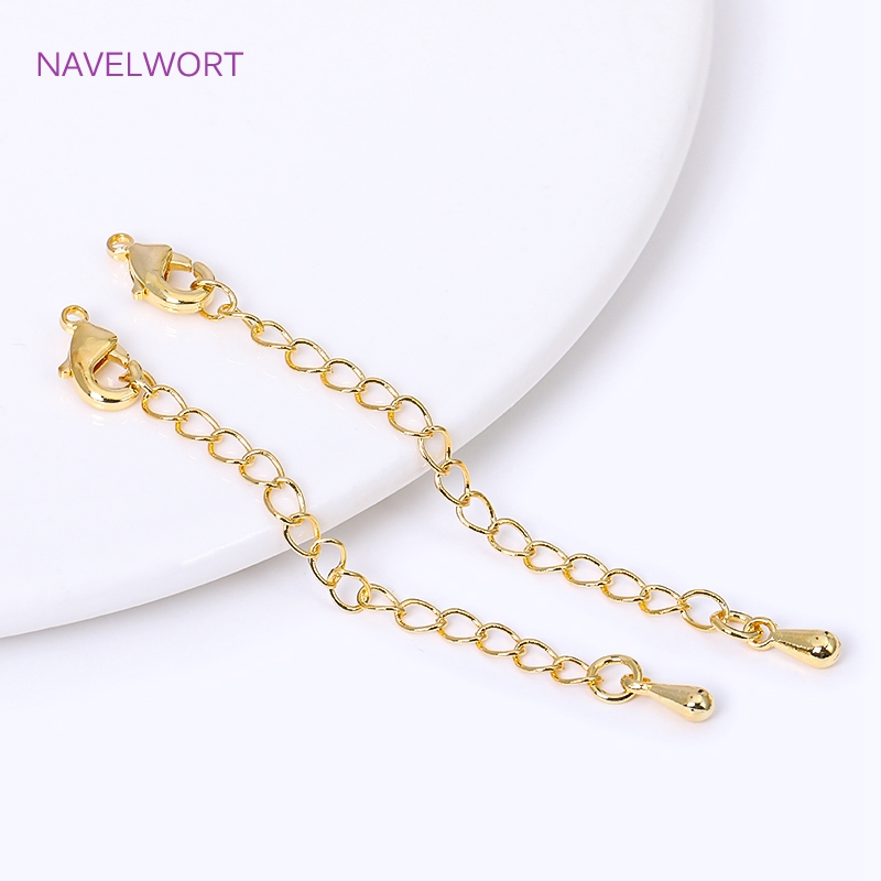真ちゅう製の18カラットの金メッキロブスタースプリットリング - Jewelry Making Knots For Clasps のレビューと価格