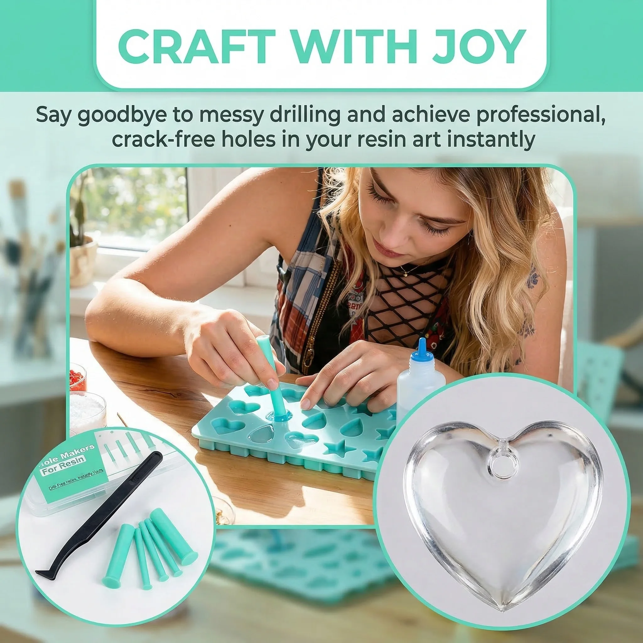 35個入りレジン穴あけキット 2-8mm ジュエリー製作パン - Jewelry Making Tool Kit のレビューと価格