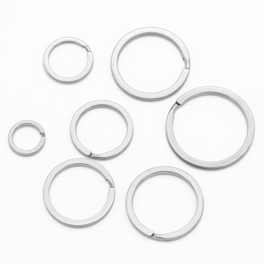 10 個 15 〜 35 ミリメートルステンレス鋼キーリング - Jewelry Making Jump Rings のレビューと価格
