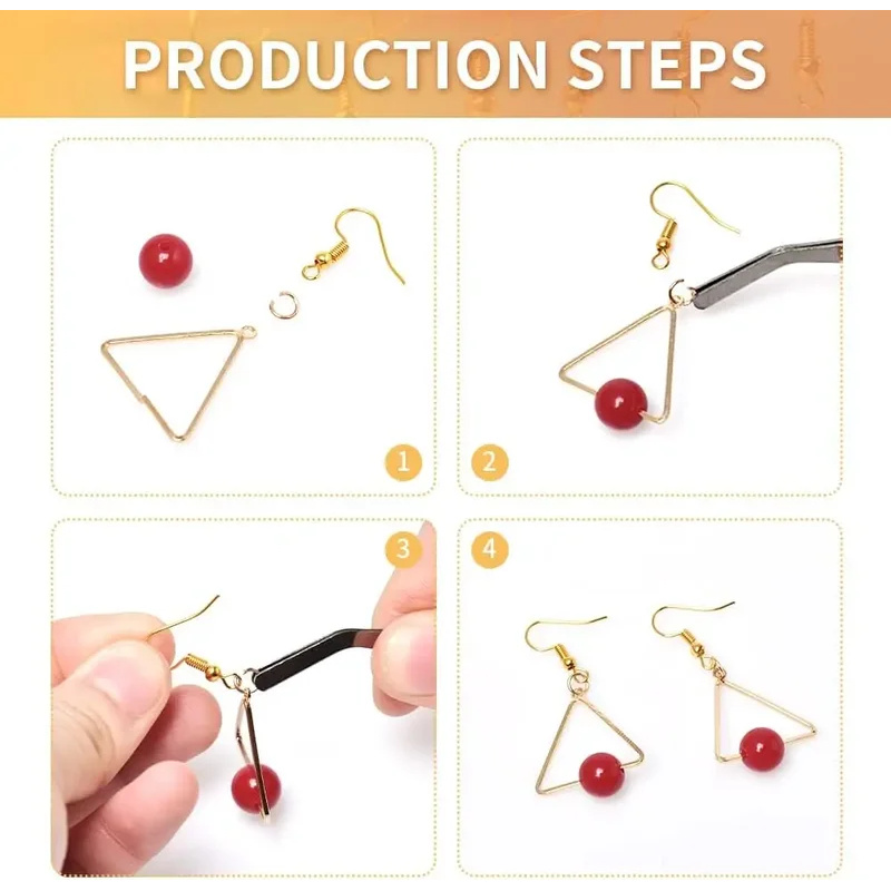 100/500 個 DIY イヤリング所見イヤリングクラスプ - Jewelry Making Kit For Adults のレビューと価格