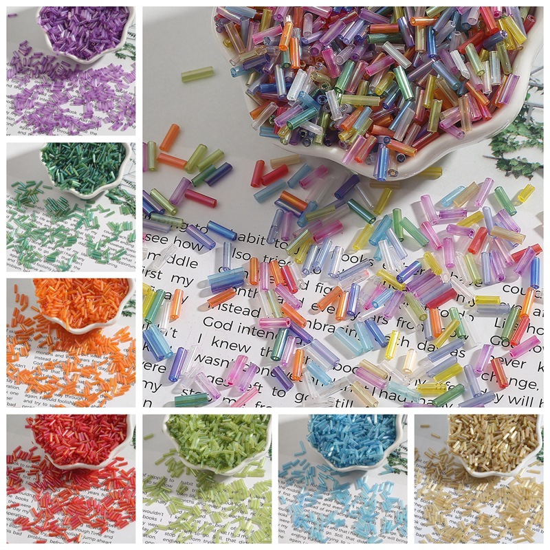 2x7mm 600個/ロット 米粒型クリスタルビーズ チュー - Crystal Bead Mix のレビューと価格