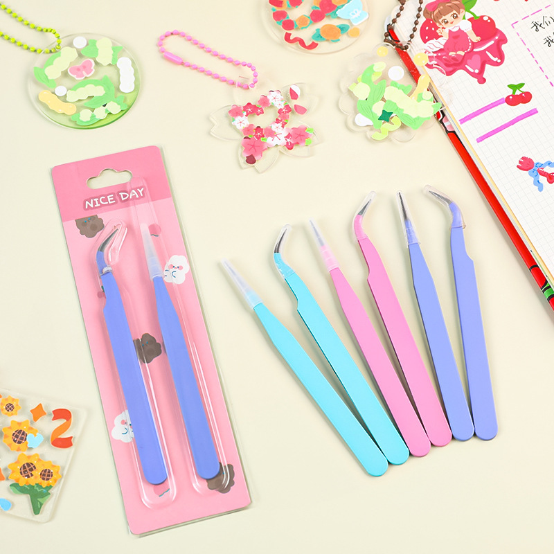 ピンセット6本セット - DIYスクラップブッキング、ジュエ - Jewelry Making Tool Kit のレビューと価格
