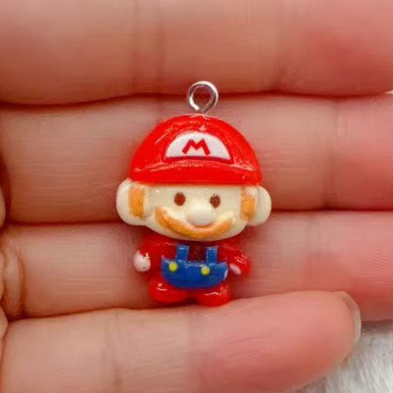 10個入り樹脂製漫画ペンダント、DIYジュエリー製作イヤリン - Jewelry Making Birthday Party のレビューと価格