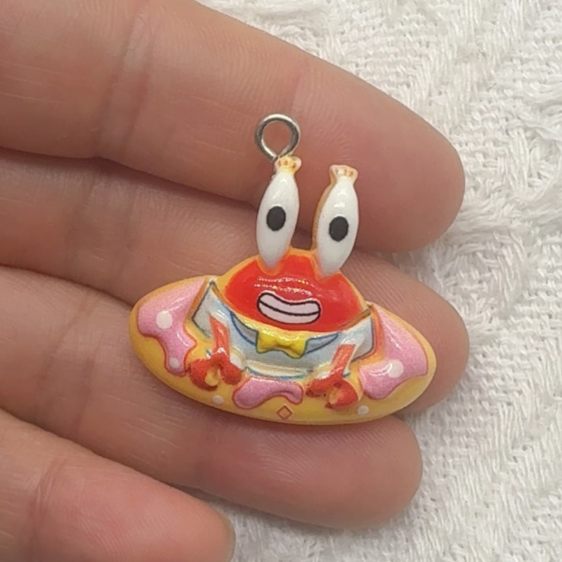 10個入り漫画風樹脂ペンダント、DIYジュエリー製作イヤリン - Jewelry Making Birthday Party のレビューと価格