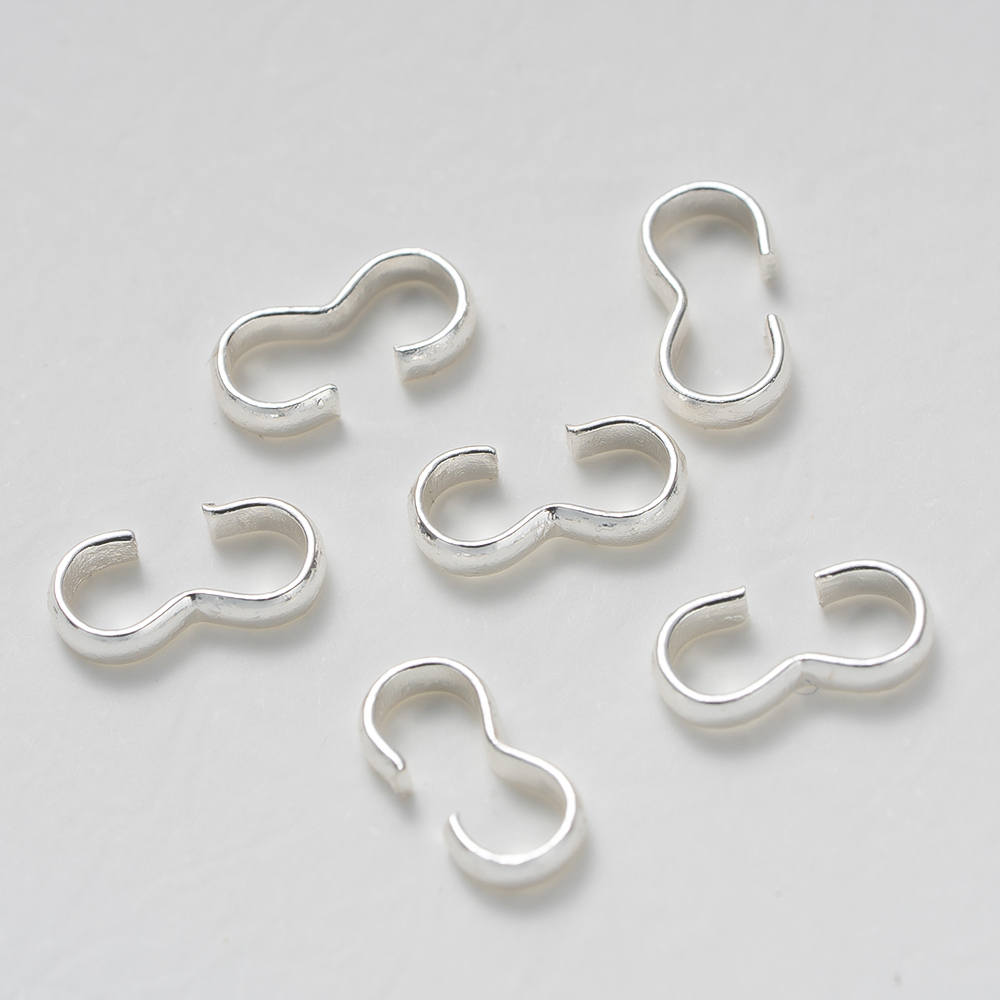 50個入り 18K金メッキ真鍮 8の字型チェーン クイックリ - Jewelry Making Knots For Clasps のレビューと価格