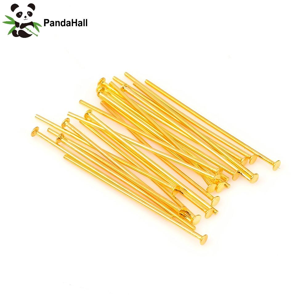 PandaHall 100個入り 304ステンレス鋼フラット - Head Pin Assorted のレビューと価格