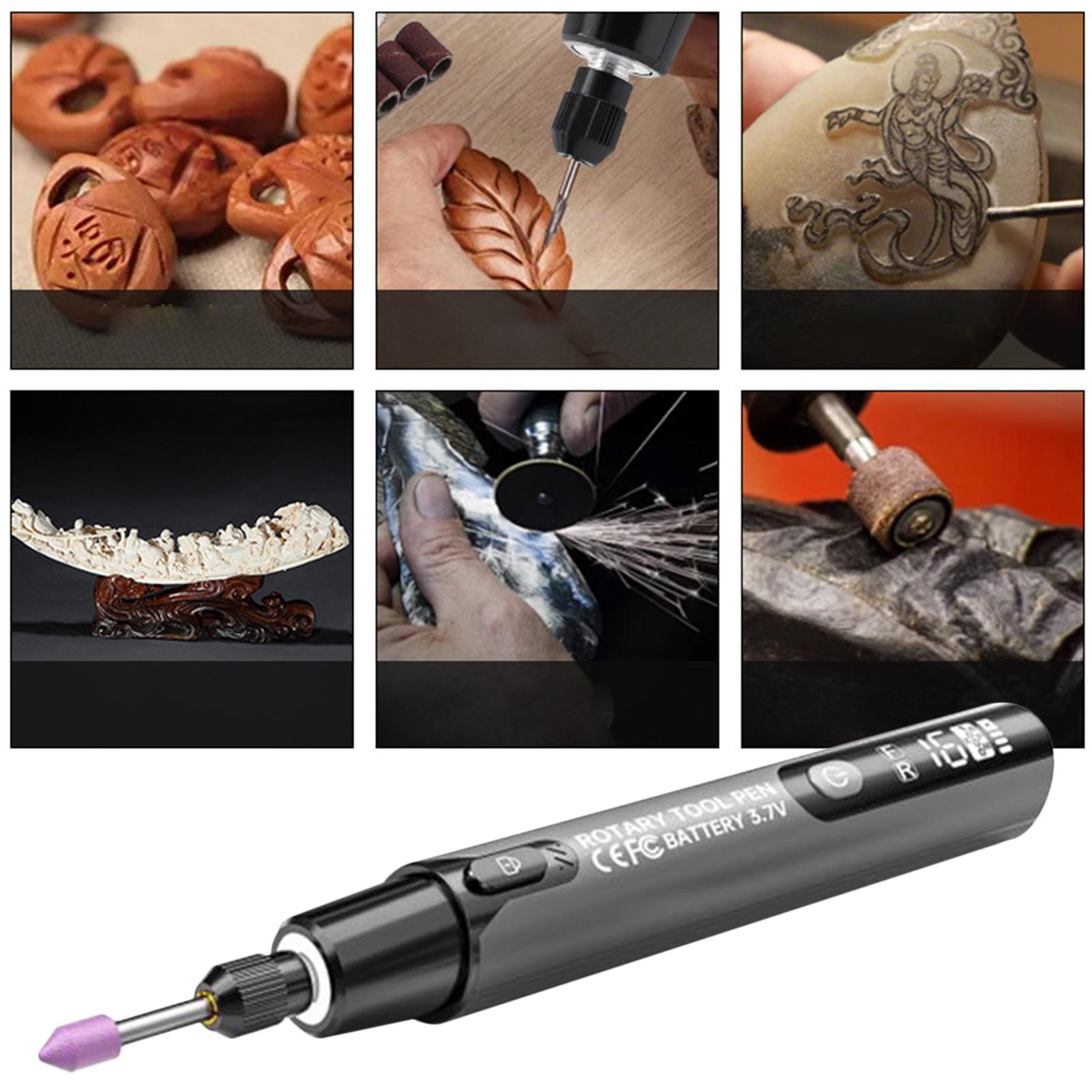 コードレス回転工具キット 6段階速度調整 充電式ドリルペン  - Jewelry Making Tool Kit のレビューと価格