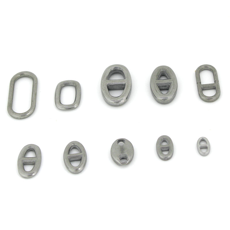 10 個のステンレス鋼の二重穴楕円形コネクタチャームジュエリ - Jewelry Making Kit For Adults のレビューと価格
