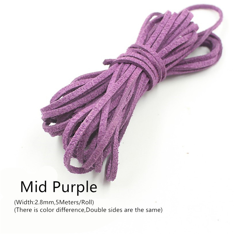 3 ミリメートル 5 メートルマイクロファイバーフラットレザ - Bead Mat Velvet のレビューと価格