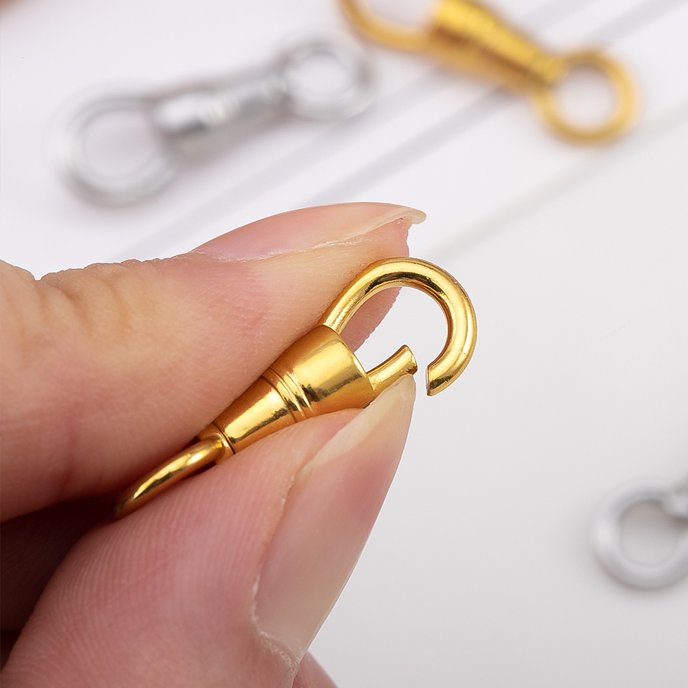2 個 1 個ステンレス鋼バッグキーチェーンフッククラスプロ - Jewelry Making Kit For Adults のレビューと価格