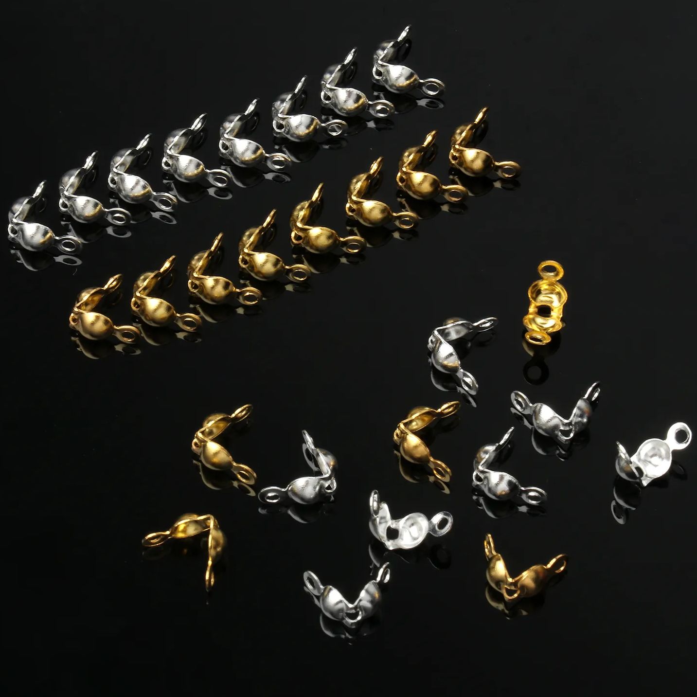 ステンレス鋼のクラムシェル,日曜大工,ボールチェーン,ペンチ - Jewelry Making Knots For Clasps のレビューと価格